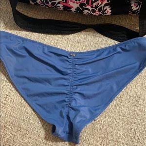 Women’s blue PINK bikini bottoms